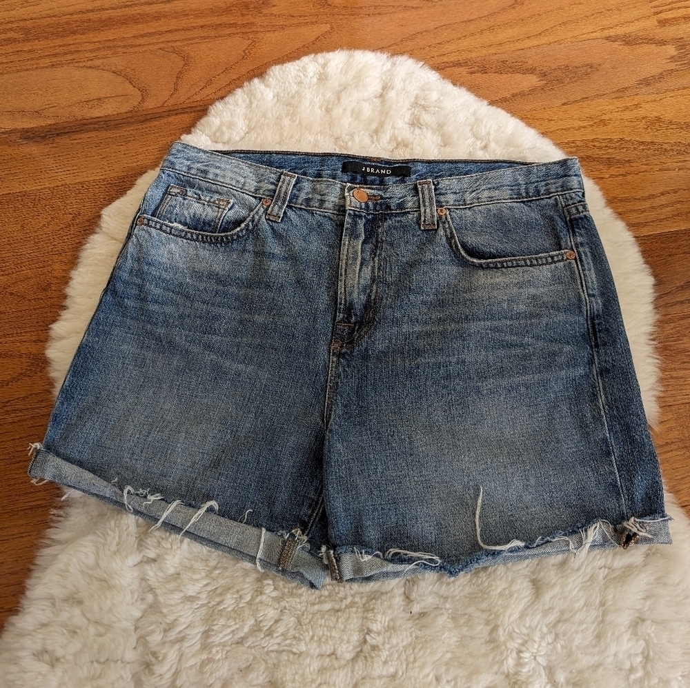 J brand relaxed jeans denim shorts 28